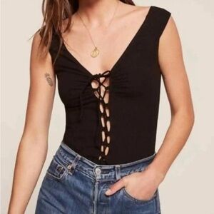 NWT Reformation Roxy Top, sz S